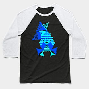 Tropical Fish, Blue Baseball T-Shirt